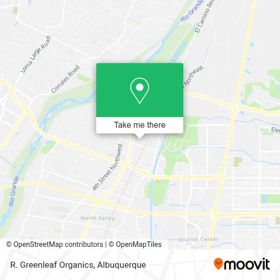 R. Greenleaf Organics map