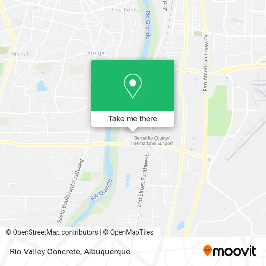 Rio Valley Concrete map