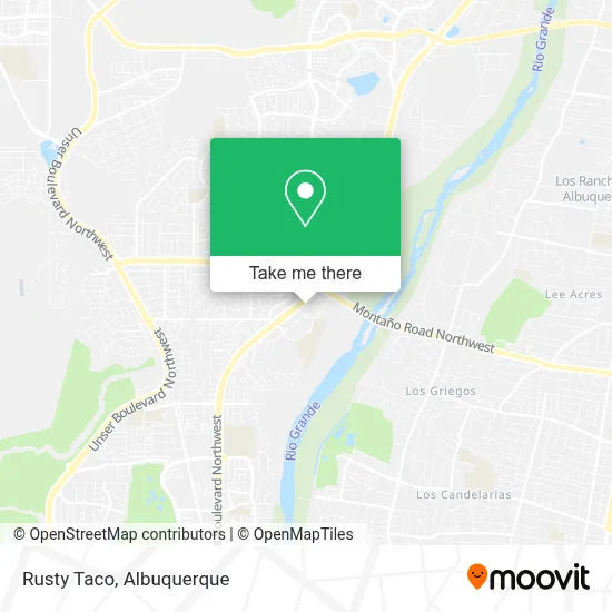 Rusty Taco map