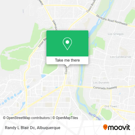 Randy L Blair Dc map