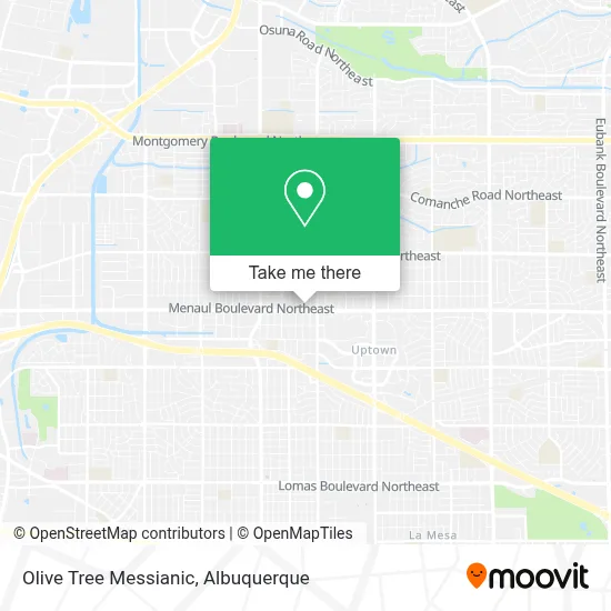 Olive Tree Messianic map