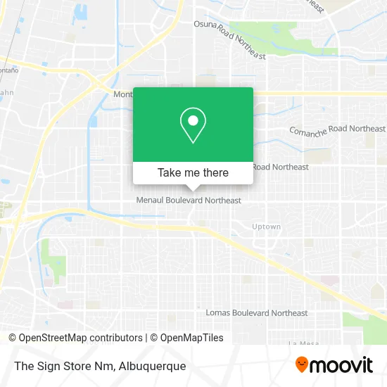 The Sign Store Nm map