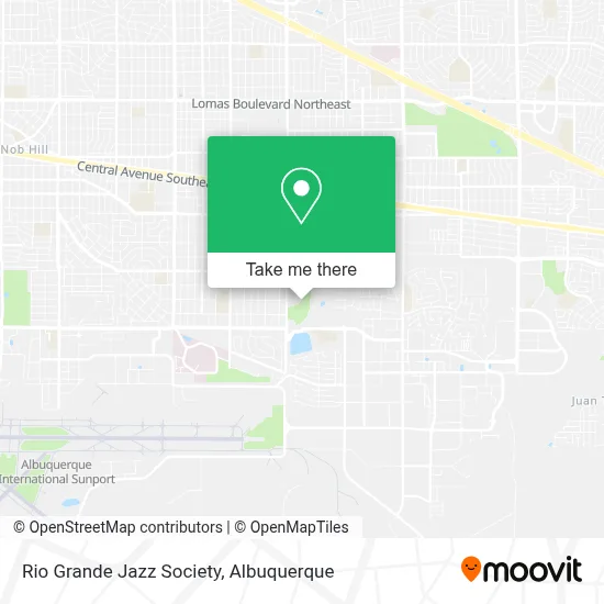 Rio Grande Jazz Society map