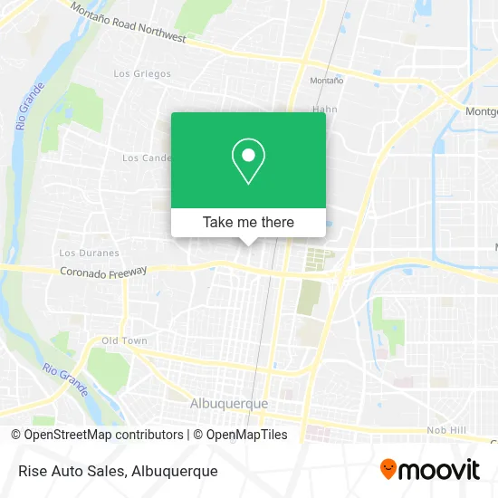 Rise Auto Sales map
