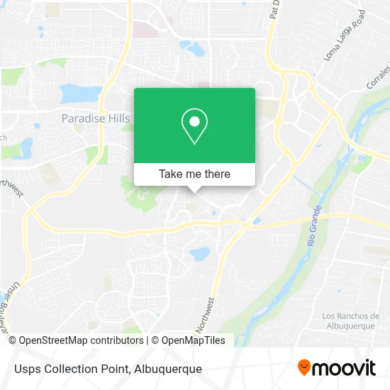 Usps Collection Point map