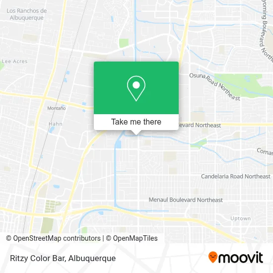 Ritzy Color Bar map