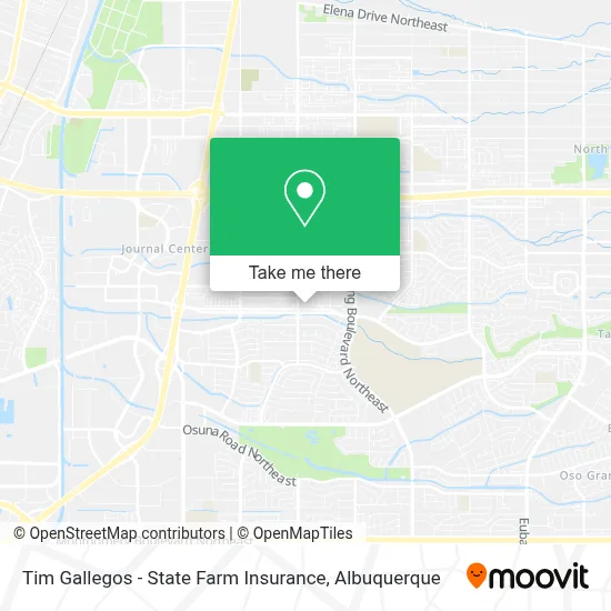 Tim Gallegos - State Farm Insurance map