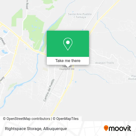 Rightspace Storage map