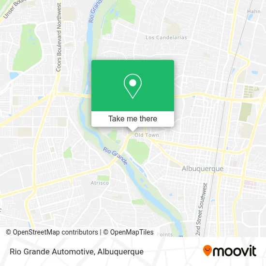 Rio Grande Automotive map