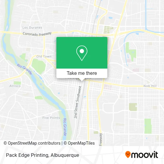 Pack Edge Printing map