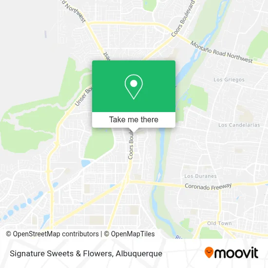 Signature Sweets & Flowers map