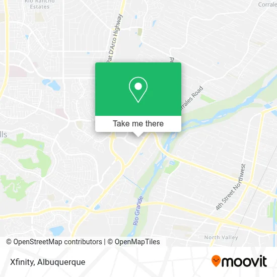 Xfinity map