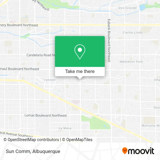 Sun Comm map