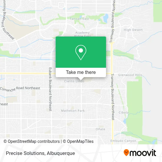 Precise Solutions map