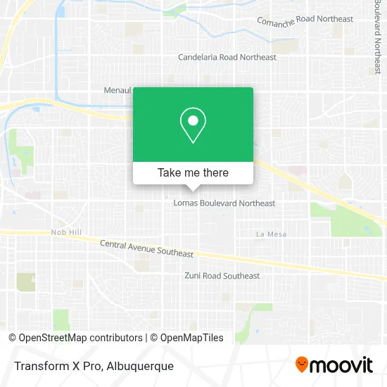 Transform X Pro map