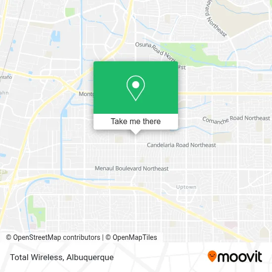 Total Wireless map