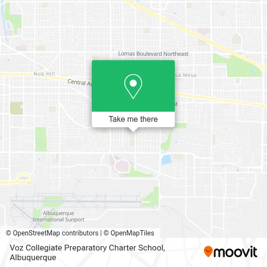 Voz Collegiate Preparatory Charter School map