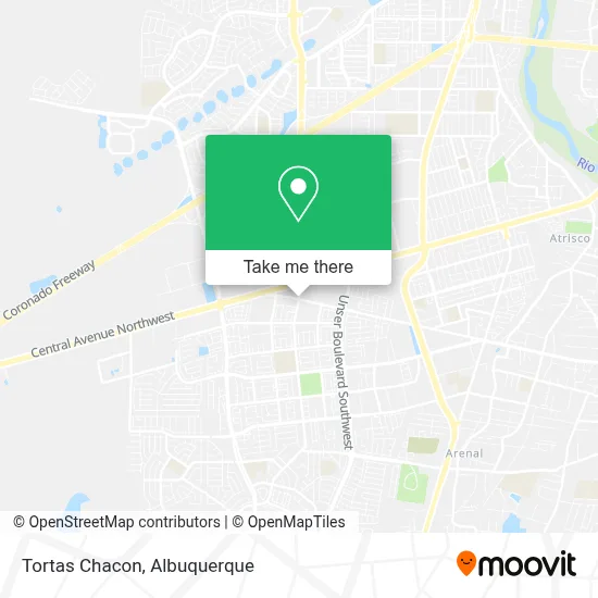 Tortas Chacon map