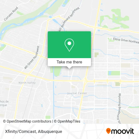 Xfinity/Comcast map