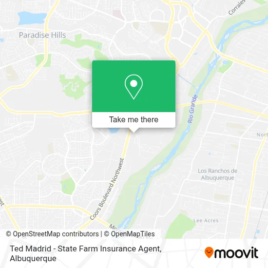 Ted Madrid - State Farm Insurance Agent map