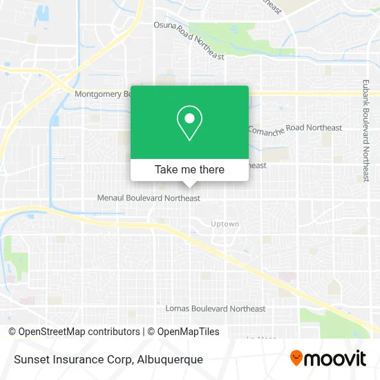 Sunset Insurance Corp map