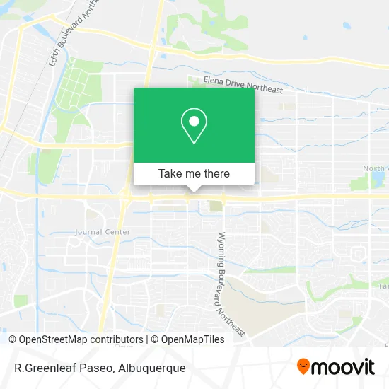R.Greenleaf Paseo map
