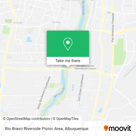 Rio Bravo Riverside Picnic Area map