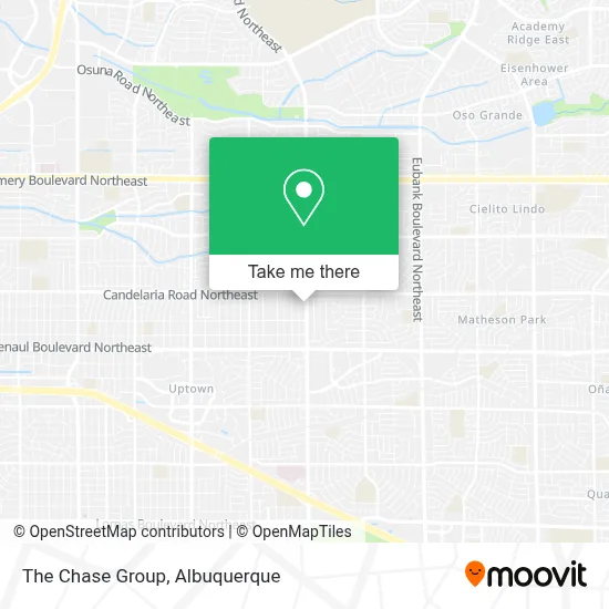 The Chase Group map