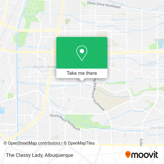 The Classy Lady map
