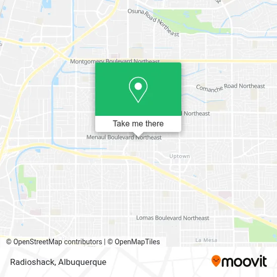 Radioshack map