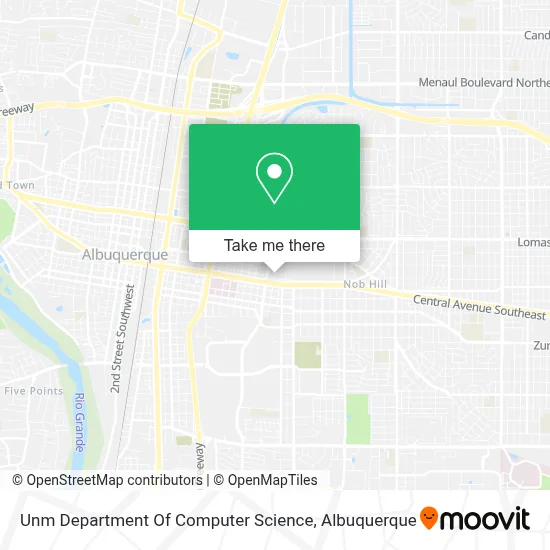 Unm Department Of Computer Science map