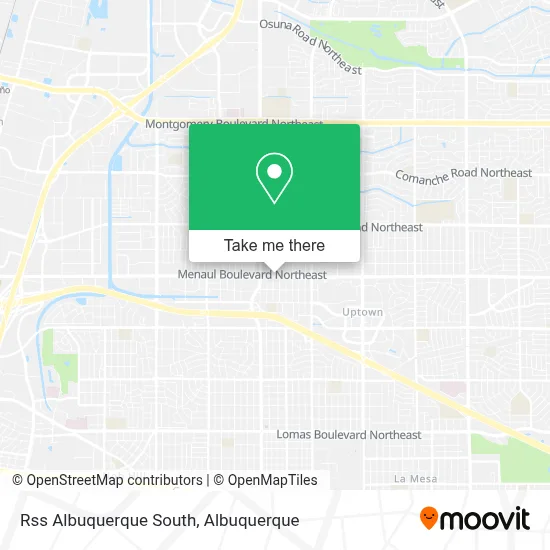 Rss Albuquerque South map