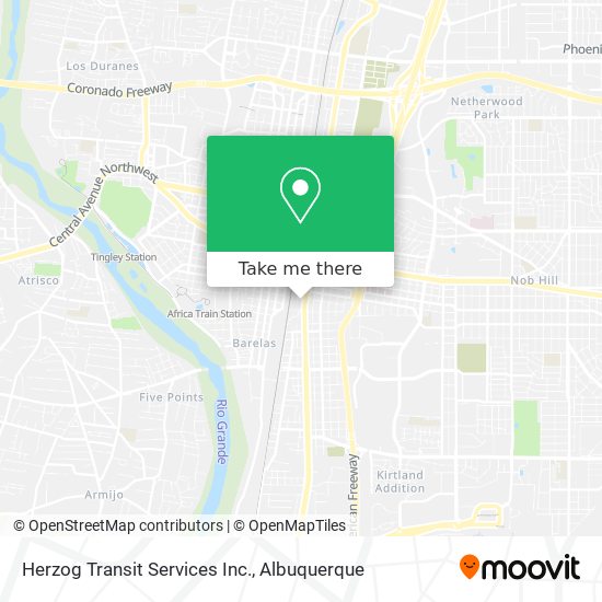 Mapa de Herzog Transit Services Inc.