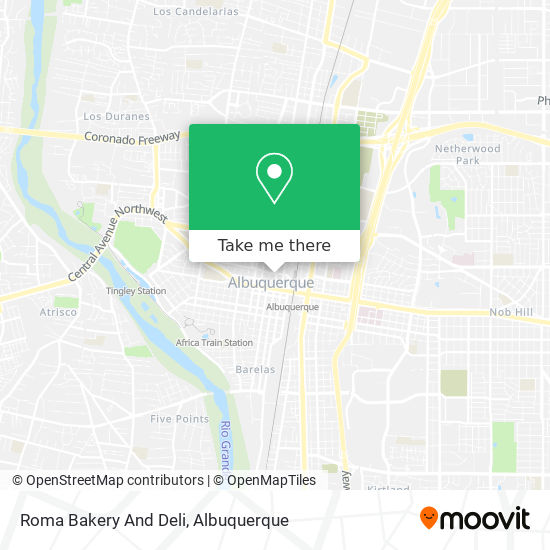 Mapa de Roma Bakery And Deli