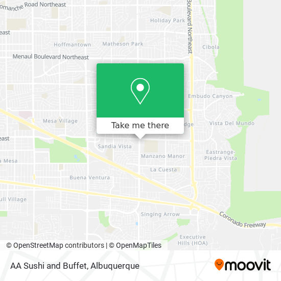 How To Get To Sushi And Buffet In Albuquerque By Bus