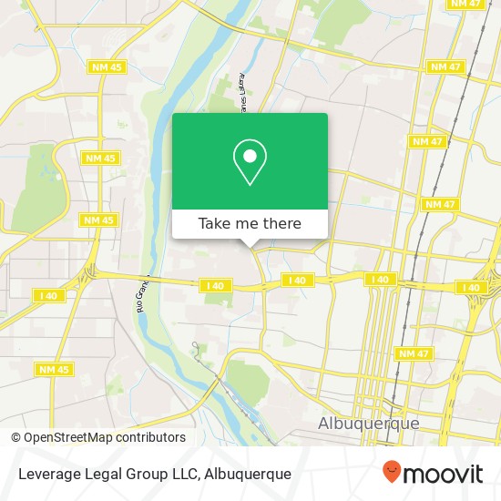 Mapa de Leverage Legal Group LLC