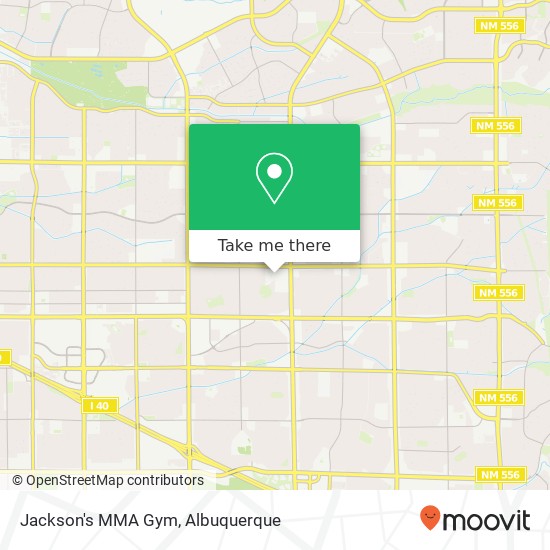 Jackson's MMA Gym map