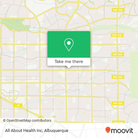 All About Health Inc map