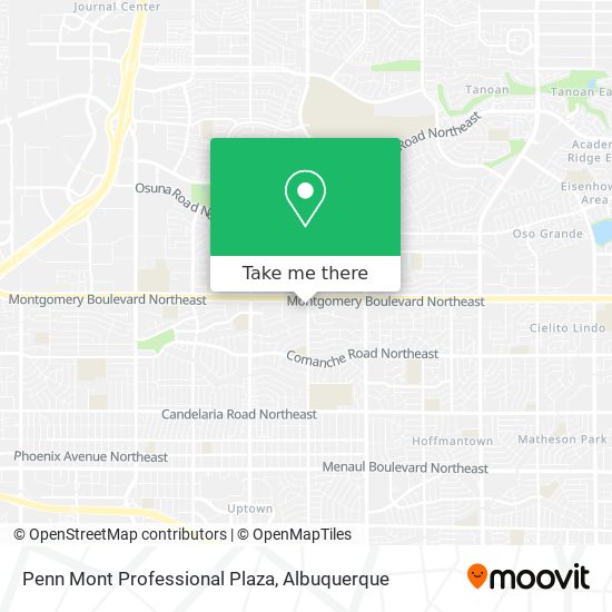 Mapa de Penn Mont Professional Plaza