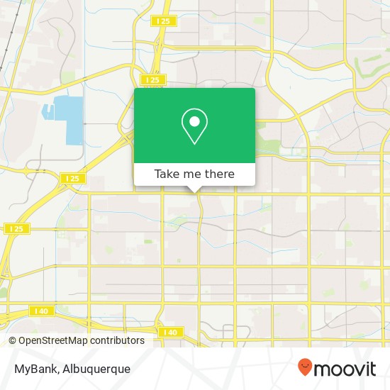 MyBank map