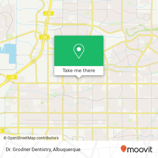 Dr. Grodner Dentistry map