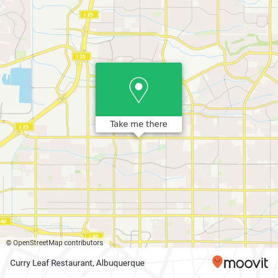 Curry Leaf Restaurant map