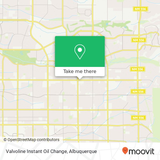 Valvoline Instant Oil Change map