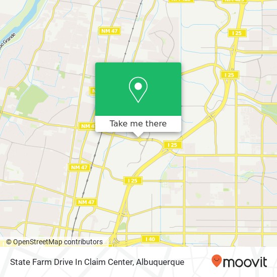 State Farm Drive In Claim Center map