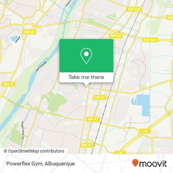 Powerflex Gym map