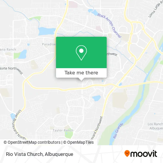 Rio Vista Church map