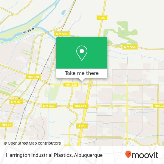 Harrington Industrial Plastics map