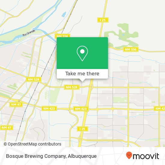 Bosque Brewing Company map