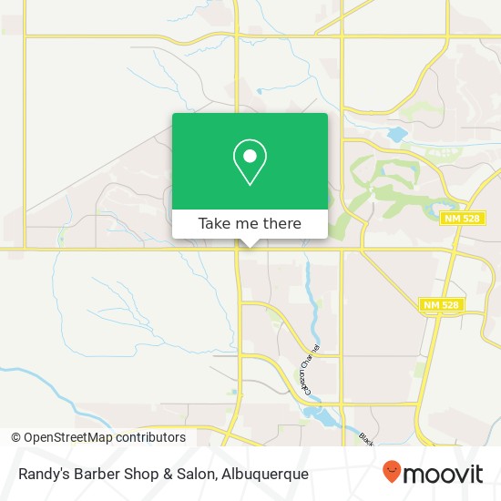 Randy's Barber Shop & Salon map