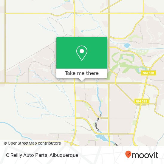 O'Reilly Auto Parts map